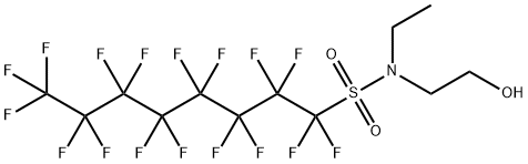 N-乙基全氟辛基磺酰胺乙醇 结构式