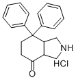 7,7-DIPHENYL-OCTAHYDRO-ISOINDOL-4-ONE HYDROCHLORIDE 结构式