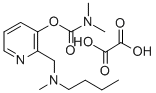 2-((Butylmethylamino)methyl)-3-pyridinyl dimethylcarbamate ethanedioat e (1:1) 结构式