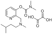 2-((Isopentylmethylamino)methyl)-3-pyridinol dimethylcarbamate oxalate 结构式