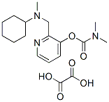 [2-[(cyclohexyl-methyl-amino)methyl]pyridin-3-yl] N,N-dimethylcarbamat e, oxalic acid 结构式