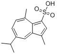 1,4-DIMETHYL-7-ISOPROPYLAZULENE-3-SULFONIC ACID 结构式