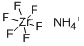 氟锆酸铵 结构式