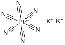 六氰基铂(IV)酸钾 结构式
