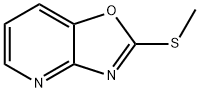 2-甲硫基噁唑[4,5-B]吡啶 结构式