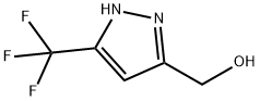 (3-(trifluoroMethyl)-1H-pyrazol-5-yl)Methanol 结构式