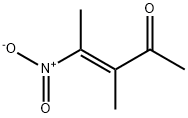 3-Penten-2-one, 3-methyl-4-nitro-, (E)- (9CI) 结构式