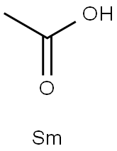 Samarium acetate 结构式