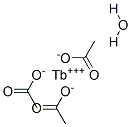 水合乙酸铽 结构式