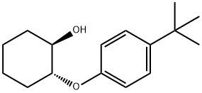 2-(4-叔丁基苯氧基)环己醇 结构式