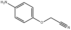 2-(4-氨基苯氧基)乙腈 结构式