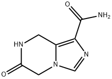 Imidazo[1,5-a]pyrazine-1-carboxamide, 5,6,7,8-tetrahydro-6-oxo- (9CI) 结构式