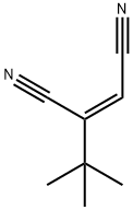 顺式-2-叔丁基-2-丁烯二腈 结构式