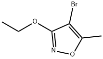 4-溴-3-乙氧基-5-甲基异恶唑 结构式