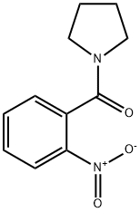 (2-硝基-苯基)-吡咯烷-1-基-甲酮 结构式