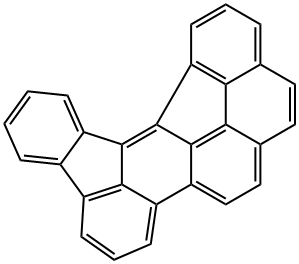 DIINDENO[4,3,2,1-CDEF:1',2',3'-HI]CHRYSENE 结构式