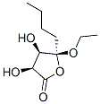 2(3H)-Furanone,5-butyl-5-ethoxydihydro-3,4-dihydroxy-,[3S-(3alpha,4alpha,5alpha)]-(9CI) 结构式