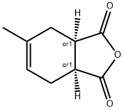 cis-1,2,3,6-tetrahydro-4-methylphthalic anhydride  结构式