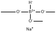 三甲氧基硼氢化钠 结构式