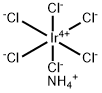 氯铱酸铵 结构式