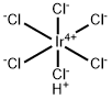六氯铱酸氢盐 结构式