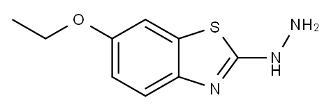 2(3H)-Benzothiazolone,6-ethoxy-,hydrazone(9CI) 结构式