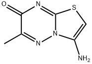 3-氨基-6-甲基-噻唑并[3,2-B][1,2,4]三嗪-7-酮 结构式