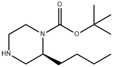 (S)-1-BOC-2-丁基哌嗪 结构式