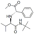 Benzeneacetic acid, alpha-[[1-[[(1,1-dimethylethyl)amino]carbonyl]-2-methylpropyl]amino]-, methyl ester, [S-(R*,S*)]- (9CI) 结构式