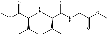 Glycine, N-[N-[1-(methoxycarbonyl)-2-methylpropyl]-L-valyl]-, methyl ester, (S)- (9CI) 结构式