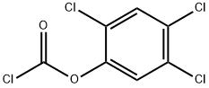 2,4,5-trichlorophenyl chloroformate 结构式