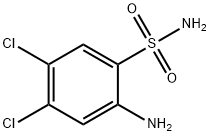 2-Amino-4,5-dichlorobenzenesulfonamide 结构式