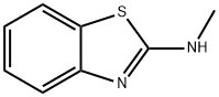 2-甲氨基苯并噻唑 结构式