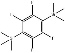 1,4-双(三甲基硅基)四氟苯 结构式