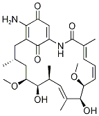 7-Descarbamoyl 17-Amino Geldanamycin 结构式