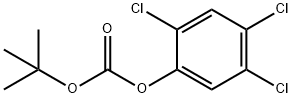 碳酸叔丁基-2,4,5-三氯苯酯 结构式