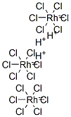 trihydrogen hexachlororhodate  结构式