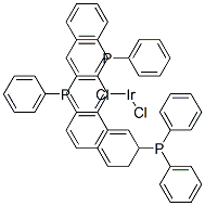 二氯氢化(三苯基膦)铱 结构式