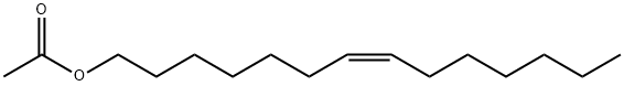 顺-7-十四碳乙酸酯 结构式