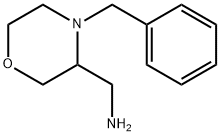 (4-苄基吗啉-3-基)甲基胺 结构式