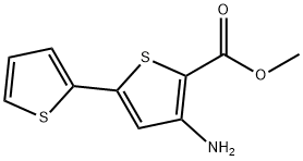 3- 氨基 -5- 苯基噻吩 -2- 甲酸甲酯 结构式