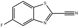 2-Benzothiazolecarbonitrile,5-fluoro-(9CI) 结构式
