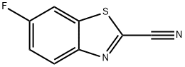 2-Benzothiazolecarbonitrile,6-fluoro-(9CI) 结构式