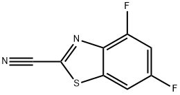 2-Benzothiazolecarbonitrile,4,6-difluoro-(9CI) 结构式