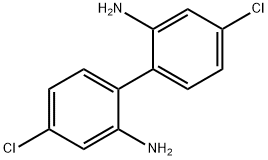 4,4-二氯-2,2'-二氨基联苯 结构式