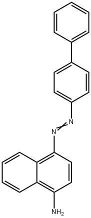 4-(1-Amino-4-naphthylazo)diphenyl 结构式
