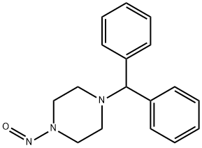 N-亚硝基桂利嗪EP杂质A 结构式