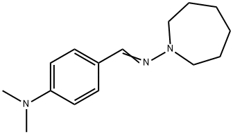 4-(azepan-1-yliminomethyl)-N,N-dimethyl-aniline 结构式