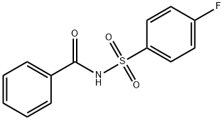 BenzaMide, N-[(4-fluorophenyl)sulfonyl]- 结构式