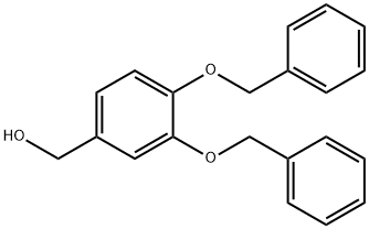 3,4-bis(benzyloxy)benzyl alcohol 结构式
